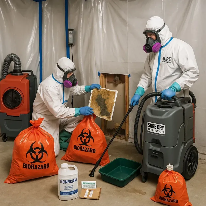 Contaminated Water Handling Protocols process in Harlan, KY